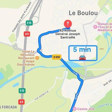 Appart Avec Chambre Lumineux Et Chaleureux 르불루 외부 사진